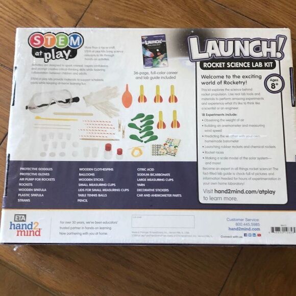Launch! Rocket Science Lab Kit NIB - Picture 2 of 3